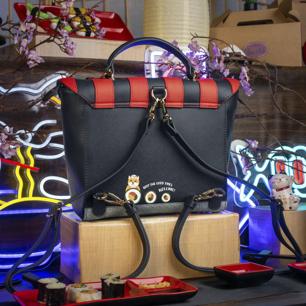 Vendula London Blue Sushi Edition Shoulder Backpack Available Now