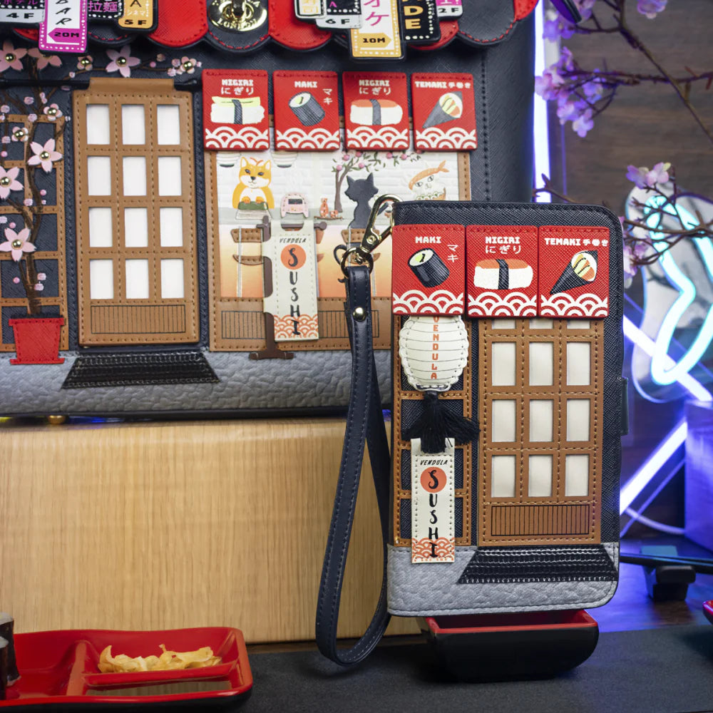 Vendula London Sushi Blue Edition Universal Flip Phone Cover Available Now