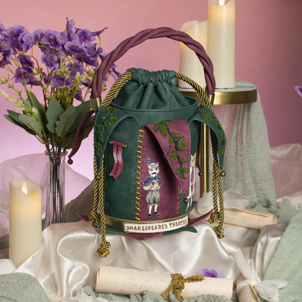 Vendula London Shakespeare Twelfth Night Jester Hat Bag Arrives 5/6
