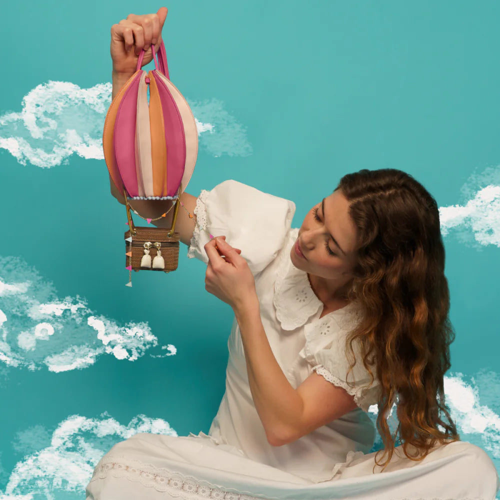 Vendula London Above the Clouds Hot Air Balloon Bag  Presale