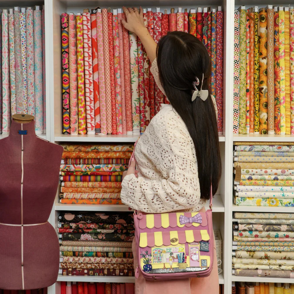 Vendula London Sewing Shop Raspberry Edition Esme Bag Available Now!