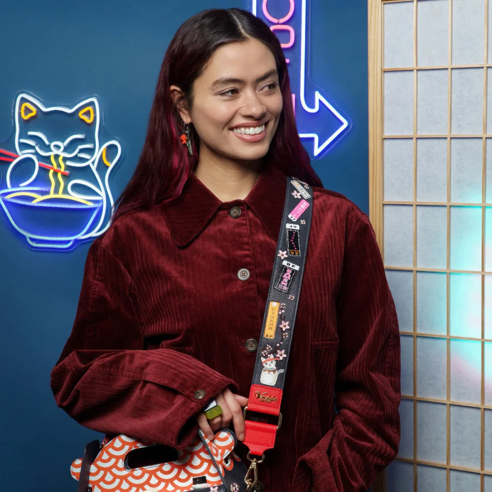 Vendulla London Sushi Blue Edition Wide Shoulder Strap Available Now