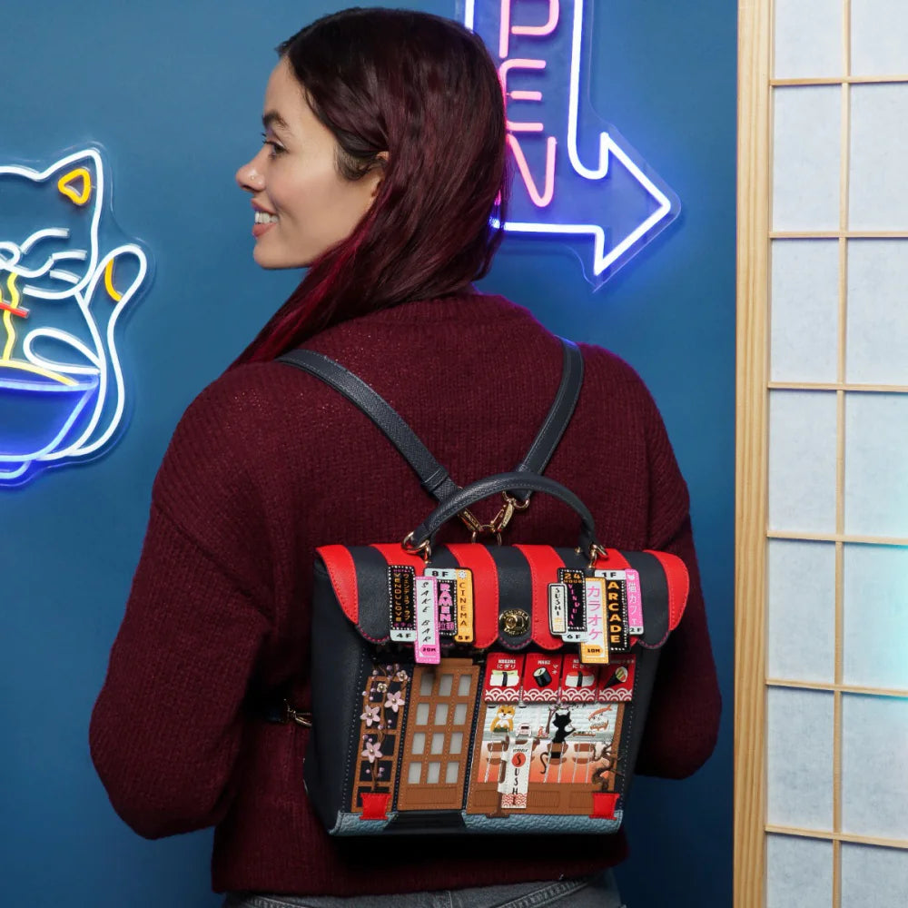 Vendula London Blue Sushi Edition Shoulder Backpack Available Now