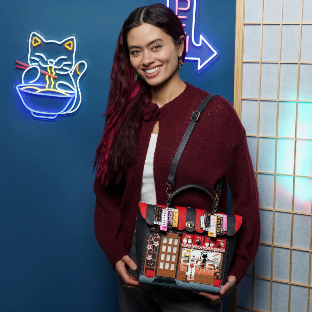 Vendula London Blue Sushi Edition Shoulder Backpack Available Now