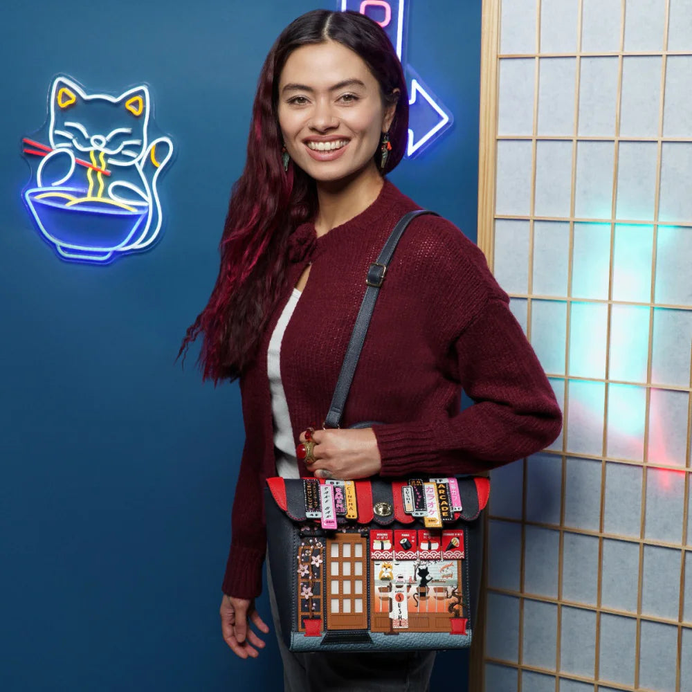 Vendula London Blue Sushi Edition Shoulder Backpack Available Now