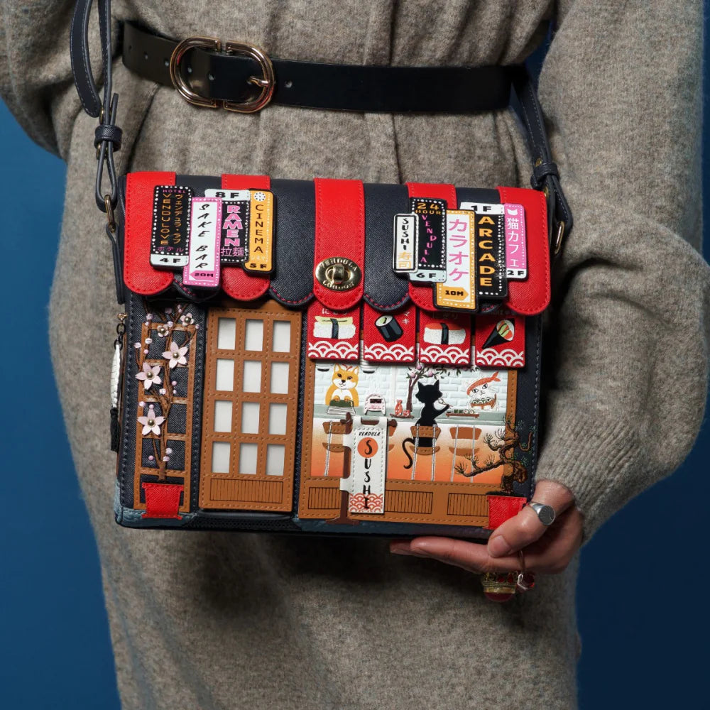 Vendula London Sushi Blue Edition Box Bag Available Now