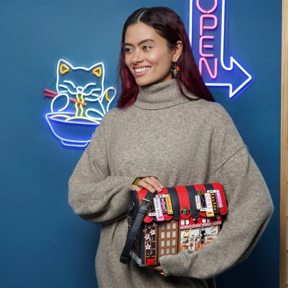 Vendula London Sushi Blue Edition Box Bag Available Now