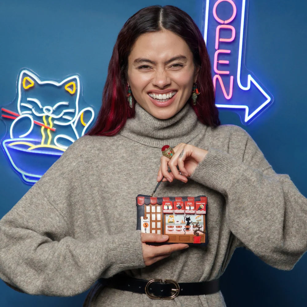 Vendula Lomdon Sushi Blue Edition Zipper Coin Key Purse Available Now