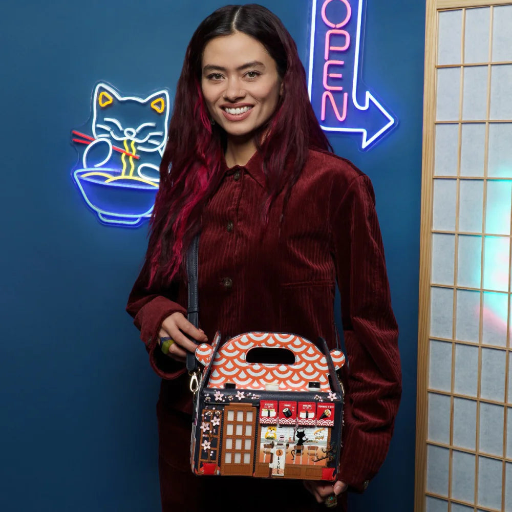 Vendula London Sushi Blue Edition Takeaway Box Bag w Shoulder Strap Available Now