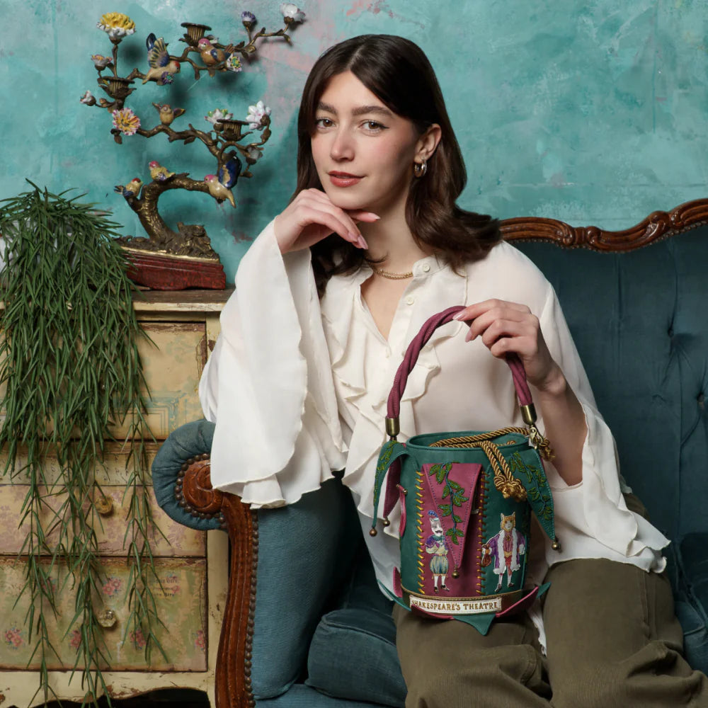 Vendula London Shakespeare Twelfth Night Jester Hat Bag Arrives 5/6