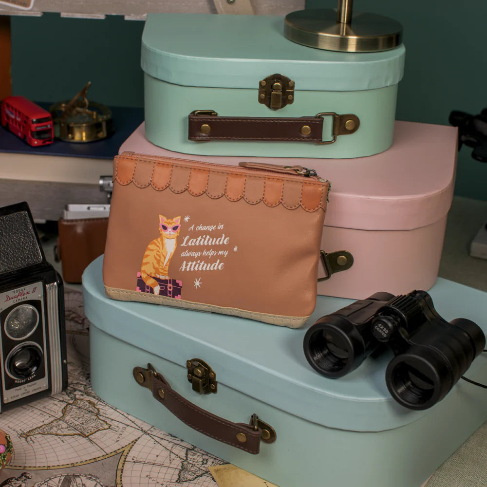 Vendula London Voyage Travel Shop Zipper Coin Purse Presale