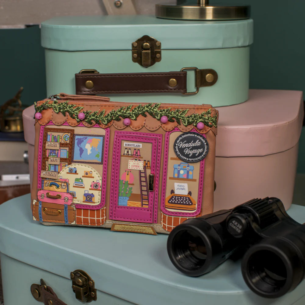 Vendula London Voyage Travel Shop Zipper Coin Purse Presale