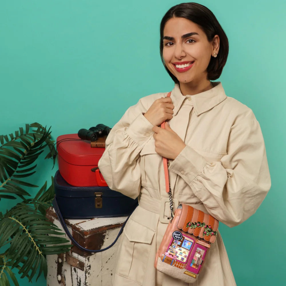 Vendula London Voyage Travel Shop Phone Pouch Presale