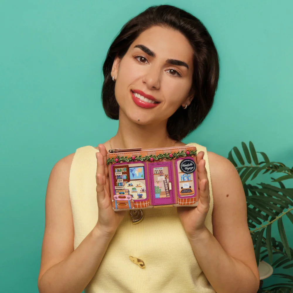 Vendula London Voyage Travel Shop Zipper Coin Purse Presale