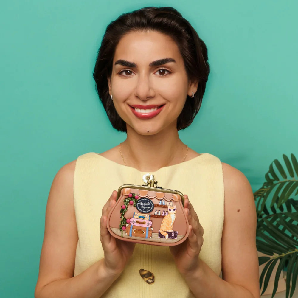 Vendula London Voyage Travel Shop Clipper Coin Purse Pre Sale